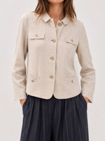BLAZER VINTAGE 50S CREMA
