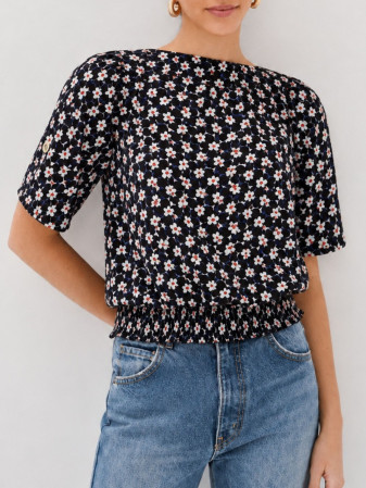 BLUSA FLORAL MICHAEL KORS