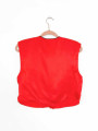 BLUSA VINTAGE SATINADA CON BORDADO