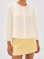 BLUSA SHRINK CREMA