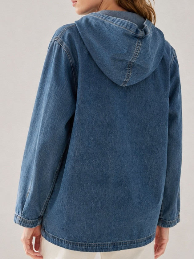 CHAQUETA DENIM CARGO