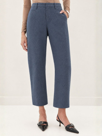 PANTALON EXPRESS GRIS AZULADO MID RISE