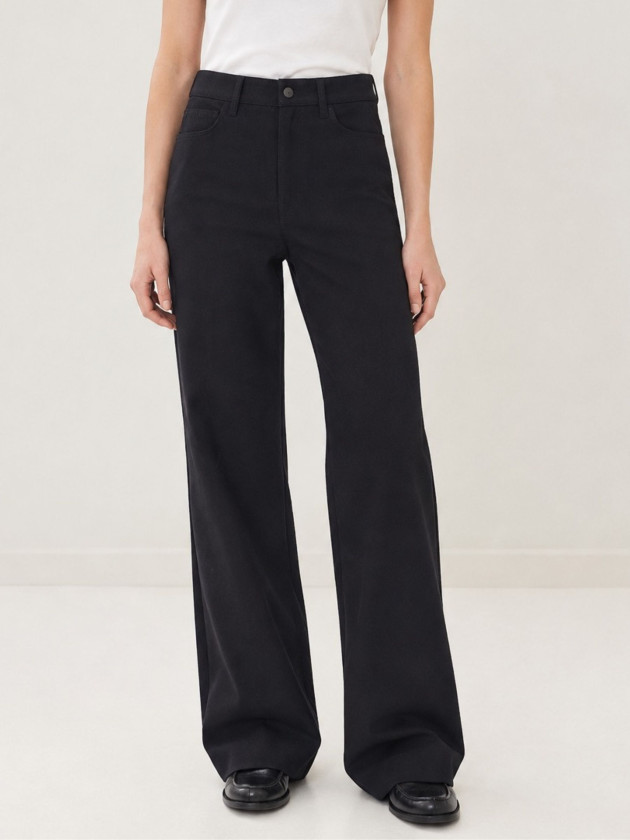 PANTALON NEGRO MANGO