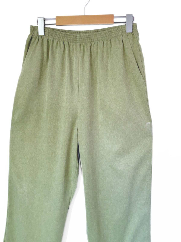 PANTALON VERDE TIRO ALTO ALFRED