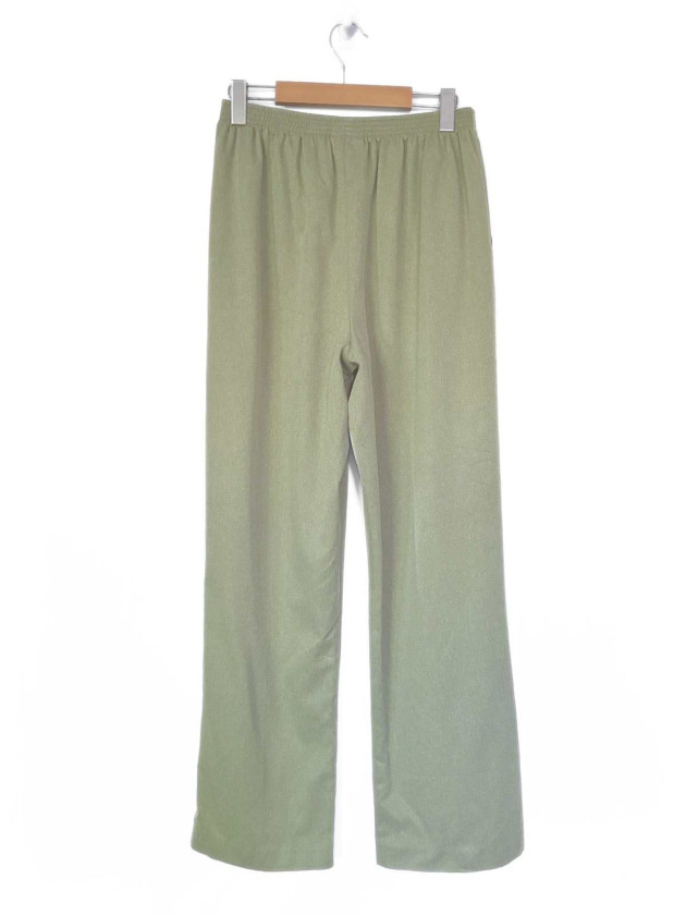 PANTALON VERDE TIRO ALTO ALFRED