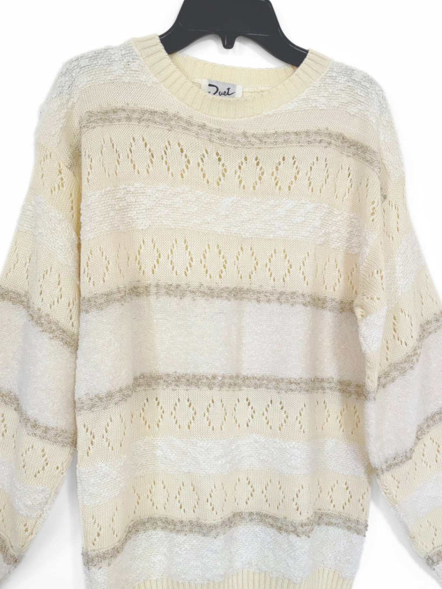 SUETER VINTAGE CREMA DUET