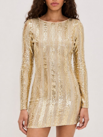VESTIDO BDAY GIRL LENTEJUELAS