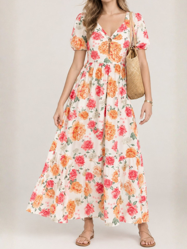 VESTIDO FLORAL LUCCA