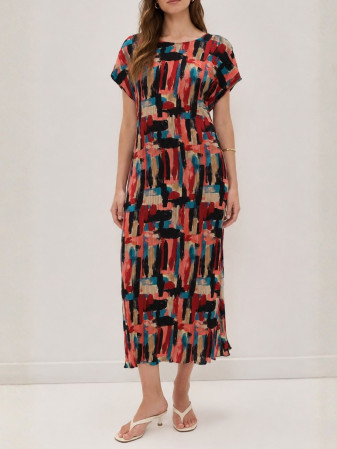 VESTIDO ABSTRACTO MAXI SFERA