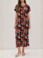 VESTIDO ABSTRACTO MAXI SFERA