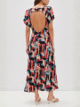 VESTIDO ABSTRACTO MAXI SFERA