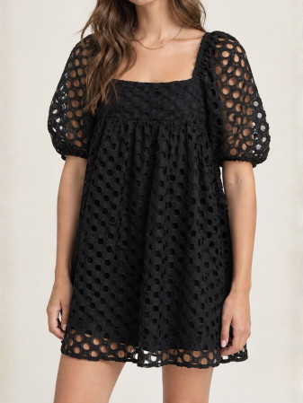 VESTIDO NEGRO KIMCHI BLUE