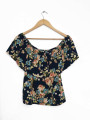 BLUSA FLORAL OFF SHOULDER
