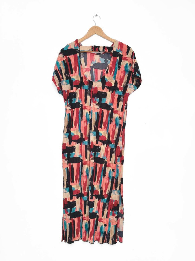 VESTIDO ABSTRACTO MAXI SFERA