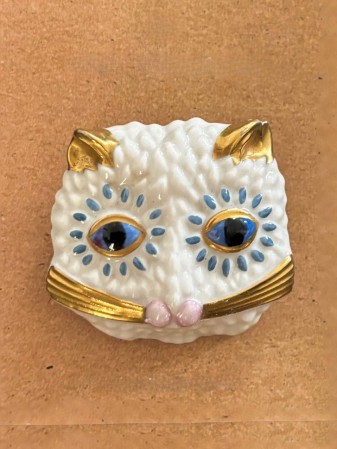 BROCHE DE GATITO VINTAGE