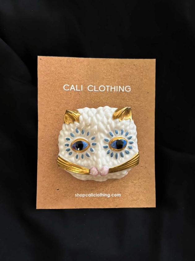 BROCHE DE GATITO VINTAGE