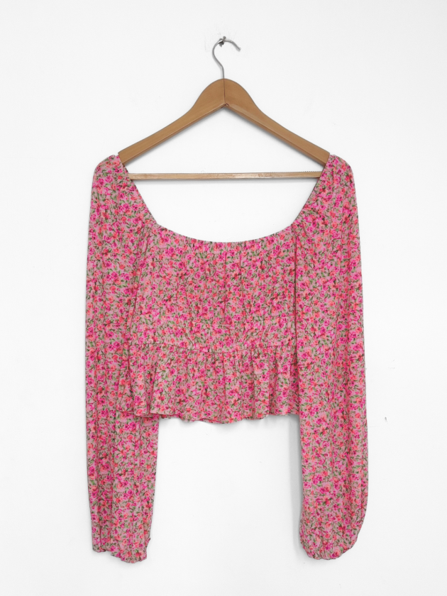 BLUSA FLORAL ROSE