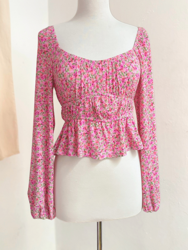 BLUSA FLORAL ROSE