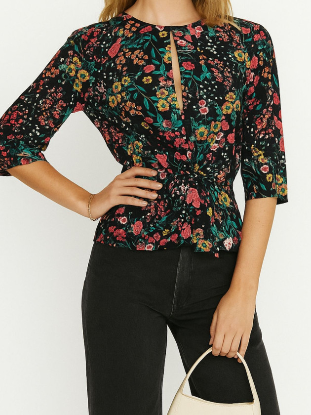 BLUSA FLORAL EXPRESS