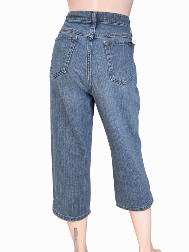 CAPRIS DENIM TIRO ALTO RIDERS