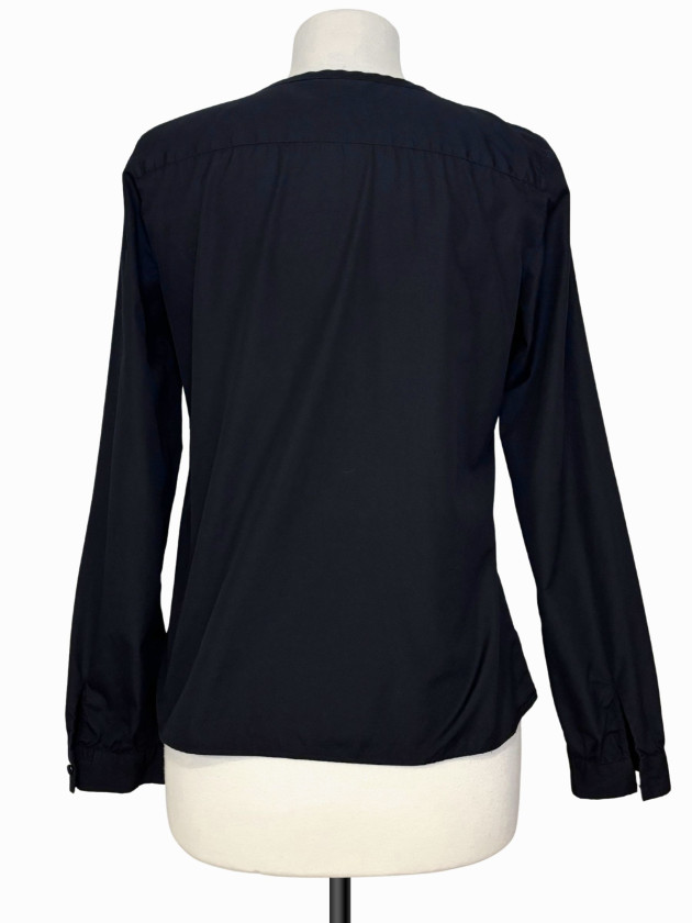 BLUSA BOTONES GRANDES NEGRA J.CREW
