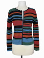 BLUSA VINTAGE CON ZIPPER RAYADA FALL