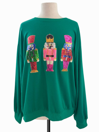 SUETER VERDE CASCANUECES 