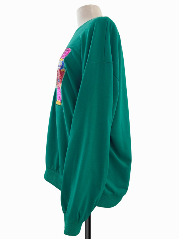 SUETER VERDE CASCANUECES 