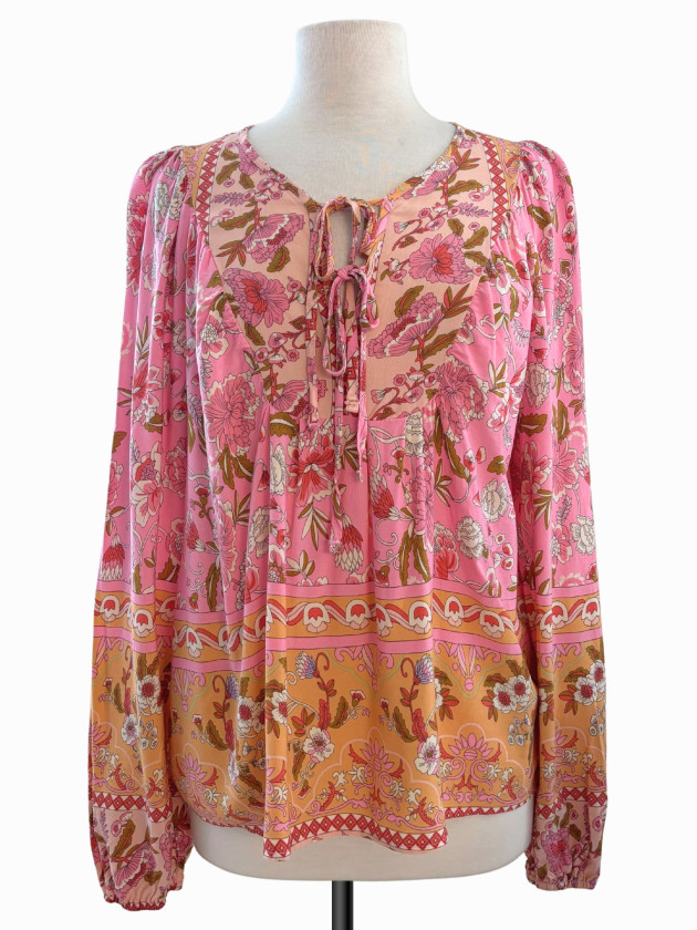 BLUSA ESTAMPADA ZAFUL ROSADA