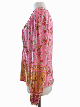 BLUSA ESTAMPADA ZAFUL ROSADA