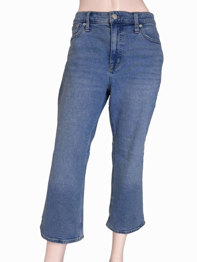 JEANS TIRO MEDIO FLARE CROP J.CREW