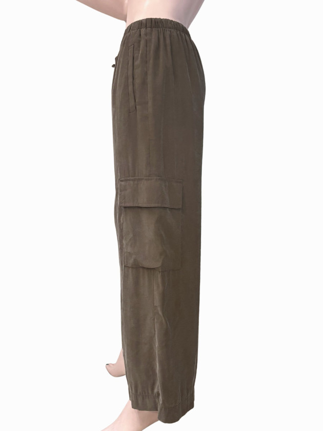 PANTALON VERDE TIRO ALTO OLD NAVY