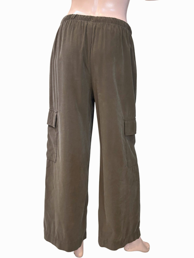 PANTALON VERDE TIRO ALTO OLD NAVY