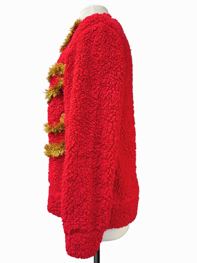 SUETER ROJO TINSEL