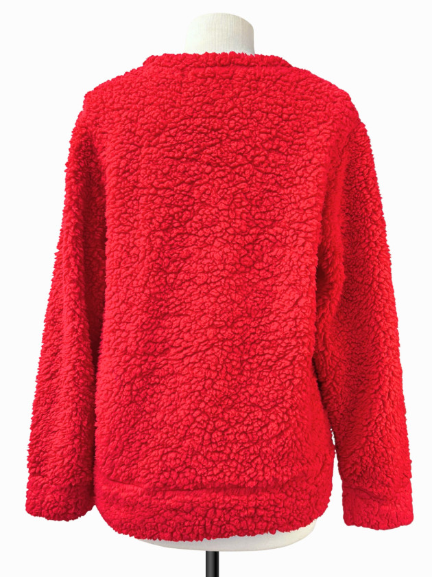 SUETER ROJO TINSEL