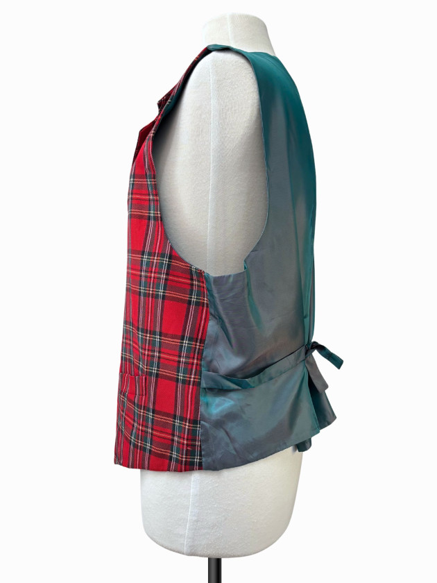 CHALECO TARTAN