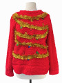 SUETER ROJO TINSEL