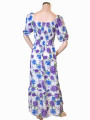 VESTIDO FLORAL LUCCA FLORES MORADAS