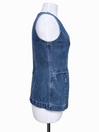 CHALECO AZUL OSCURO GAP