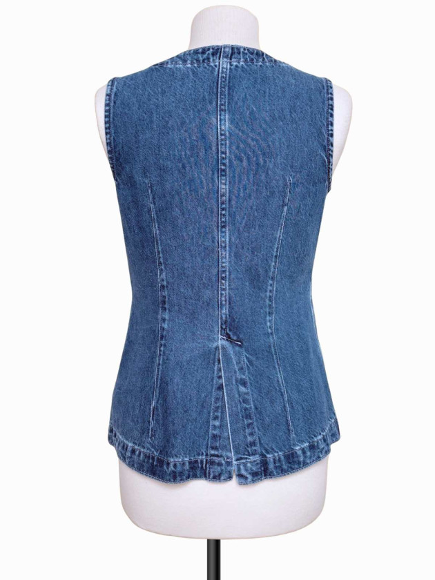 CHALECO AZUL OSCURO GAP