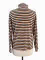 BLUSA CUELLO ALTO RAYADA