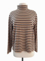BLUSA CUELLO ALTO RAYADA