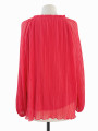 BLUSA PLISADA CORAL