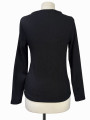 BLUSA NEGRA CON TEXTURA