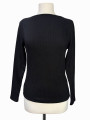 BLUSA NEGRA CON TEXTURA