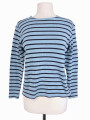 CAMISA RAYADA CELESTE