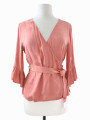 BLUSA SATINADA PEACH