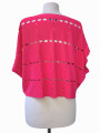 BLUSA BOXY TEJIDA ROSA