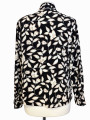 BLUSA VINTAGE CON ESTAMPADO FLORAL