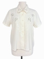 BLUSA VINTAGE BORDADA JAPONESA